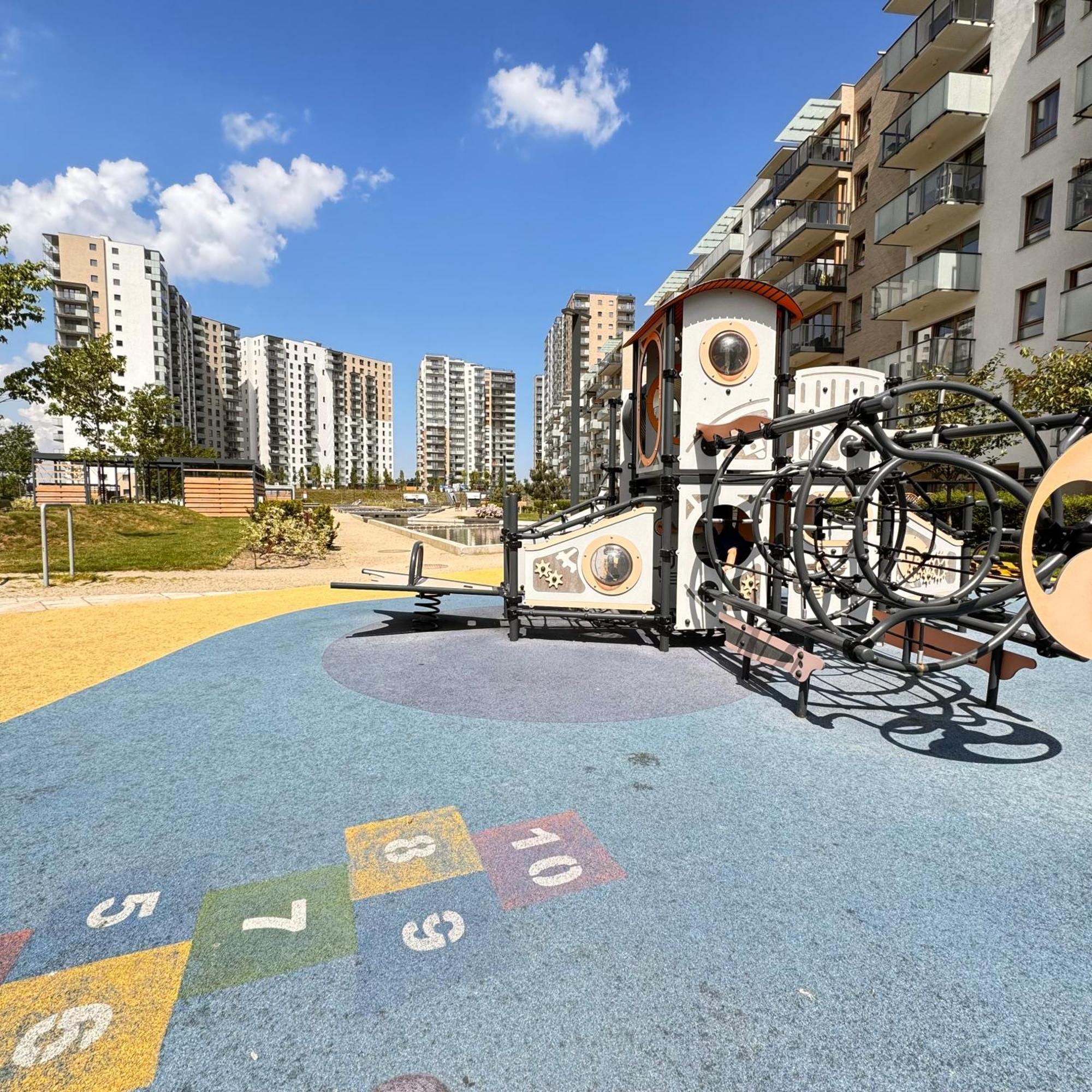 Amber Apartment On 14 Floor 그단스크 외부 사진
